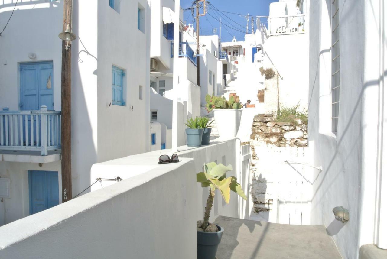 Eclectic & Artistic House In Mykonos Town Villa Exterior photo